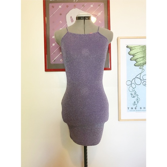 NWOT H&M - Bodycon dress with lurex - Picture 2 of 3